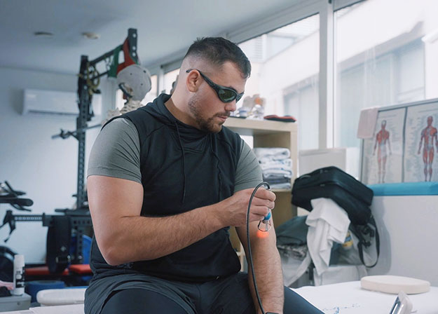 Physical Therapy Laser for Human