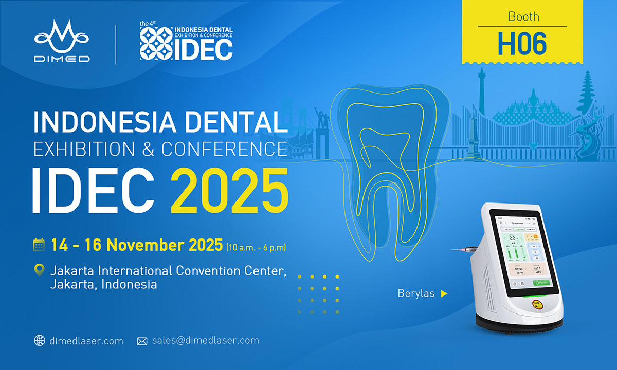 Visit Dimed Laser at Indonesia Dental Exhibition & Conference (IDEC) 2025 in Jakarta Indonesia